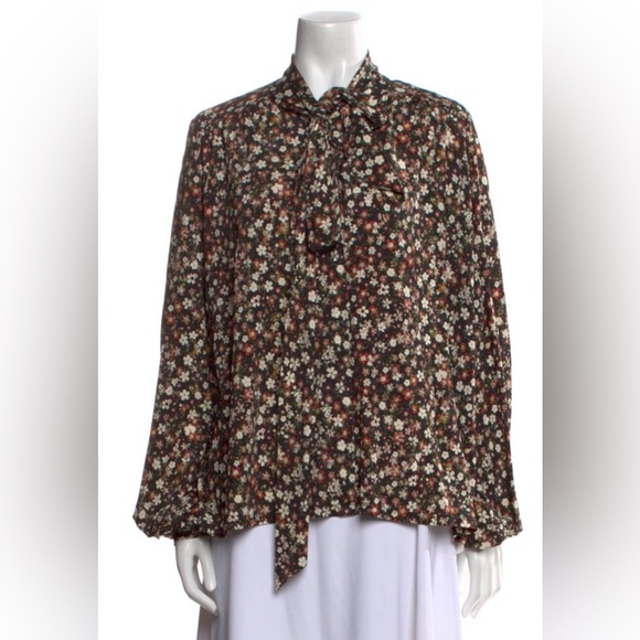 Dorothee Schumacher Millelfeurs Dancing Print Blouse - Picture 2 of 7